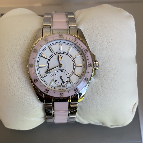 NEW GUESS Collection Sport Class Lady Pink Watch - Picture 7 of 10